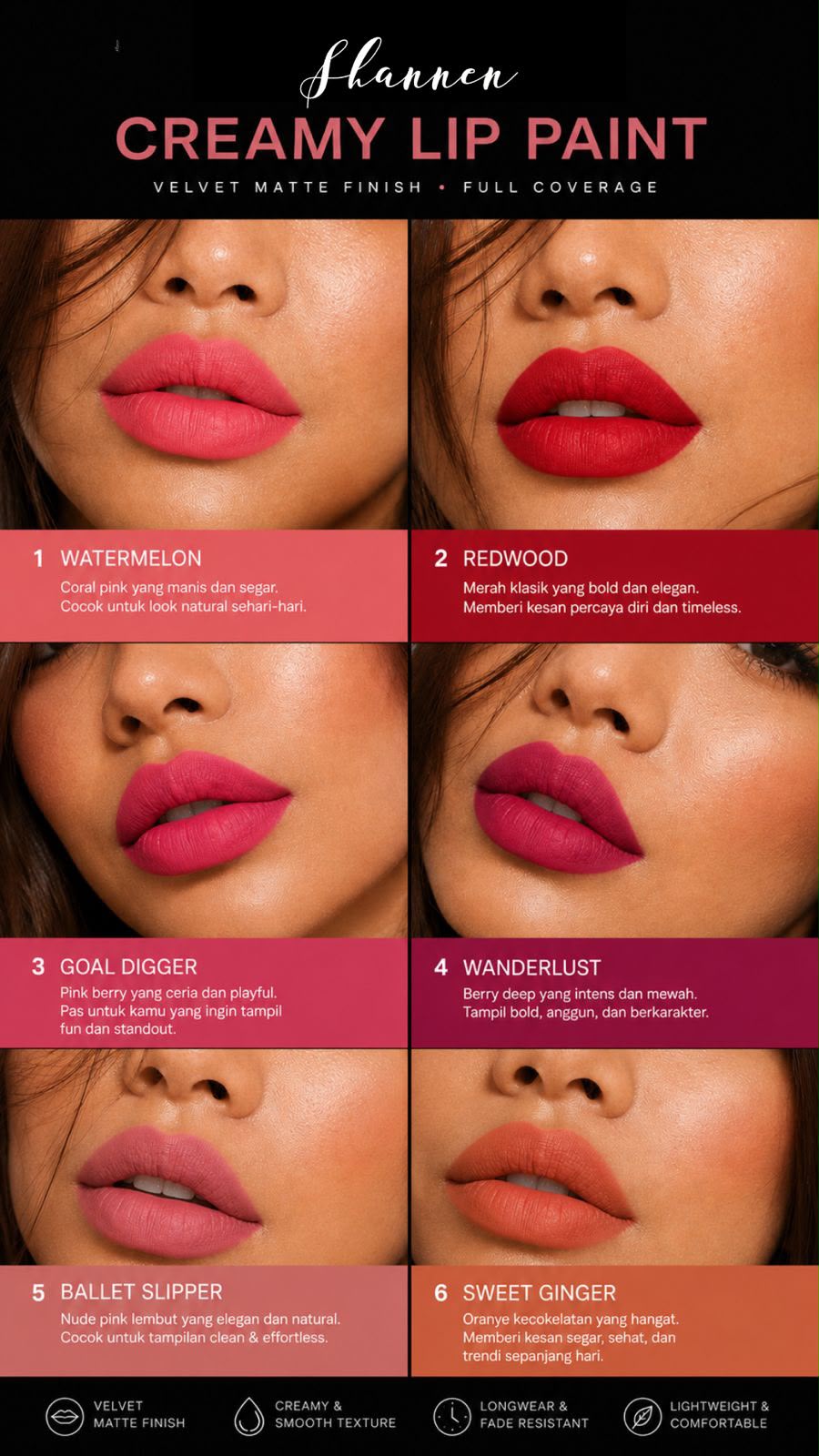 Creamy Lipp Paint RO TAHUNAN